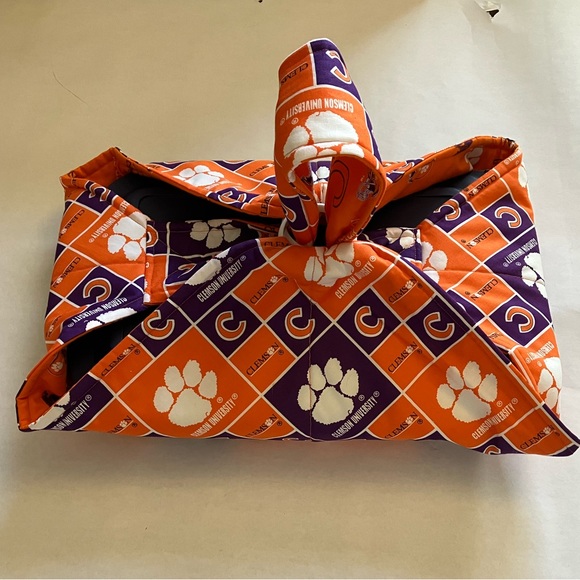 Clemson University Tigers Tote Bag with Fabric Casserole Carrier - Picture 6 of 9